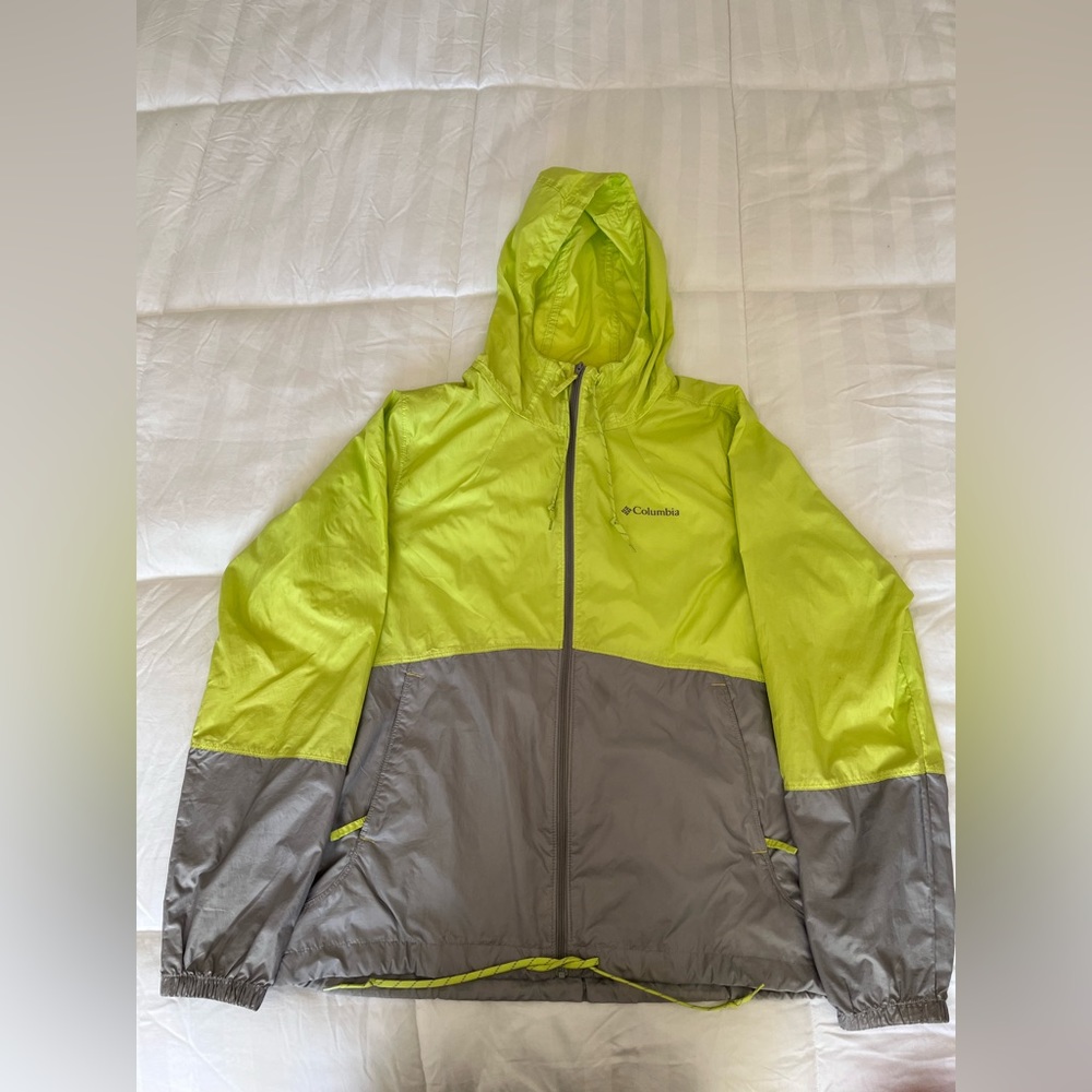 [COLUMBIA] colorblock windbreaker